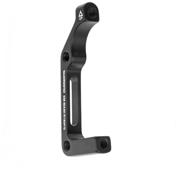 Shimano SM-MA90-R180P/S, I.S. to Post Mount, Adapter for Disc Brake Caliper, 180mm, Rear 