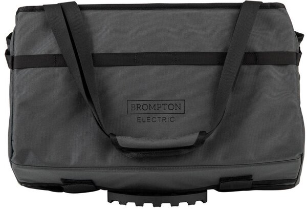 Brompton Electric Basket Bag Dark Grey