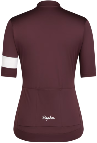 Rapha Core Women's Cycling Jersey Color: Fudge/White