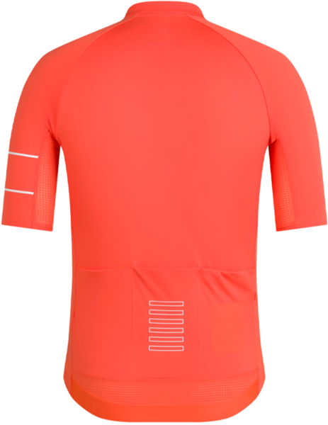 Rapha Pro Team Lightweight Cycling Jersey Color: Nasturium/White