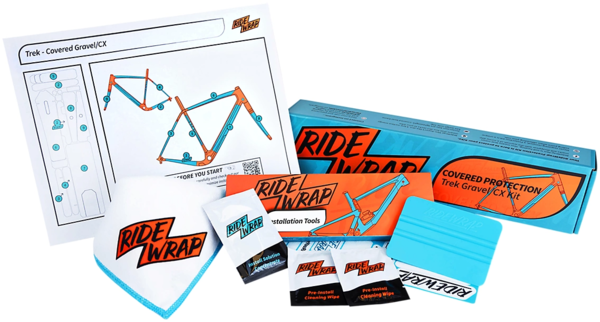 RideWrap Trek Gravel/CX Covered Protection Kit (Checkpoint/Crockett/Boone)