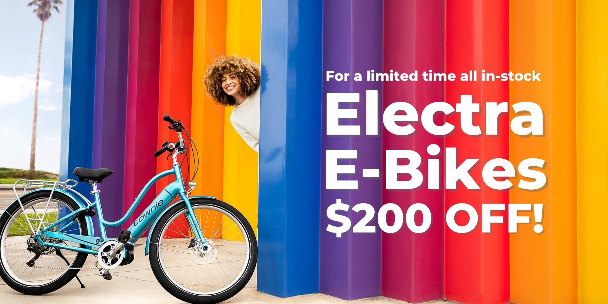 All in-stock Electra E-Bikes $200 OFF!