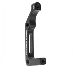 Shimano SM-MA90-R180P/S, I.S. to Post Mount, Adapter for Disc Brake Caliper, 180mm, Rear