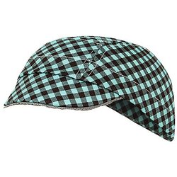 Shebeest Women's Cycling Cap Gingham Style