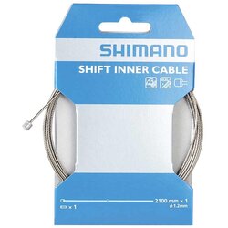 Shimano Stainless Steel Shift Cable 1.2MM X 2100MM