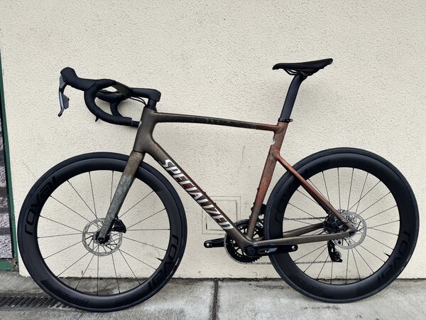 Specialized BLACK FRIDAY DEAL Allez Sprint Custom Build 58cm Color: Copper Multicolor Blurred Impasto/Brushed Liquid