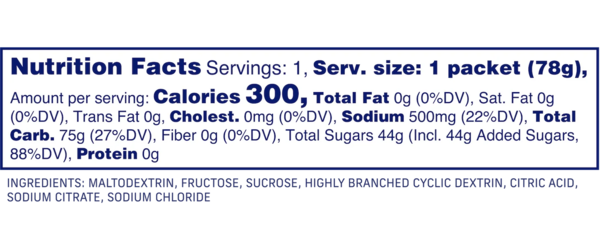 Carbs Fuel Carbs Fuel Sport Drink Mix Size: Single Pack 75g