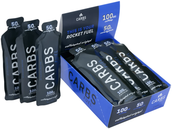 Carbs Fuel Carbs Fuel Caffeinated Original 50g Energy Gel