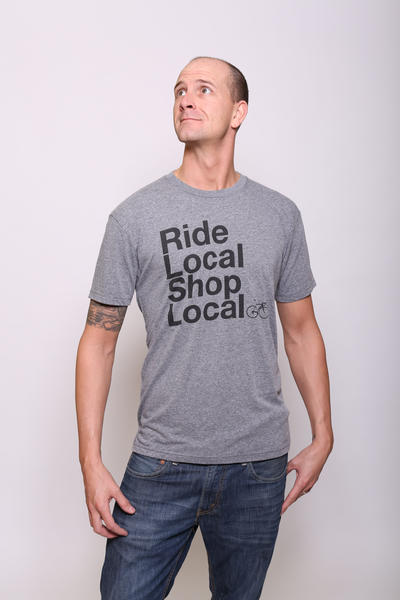 Bike Mart Ride Local Shop Local T-shirt