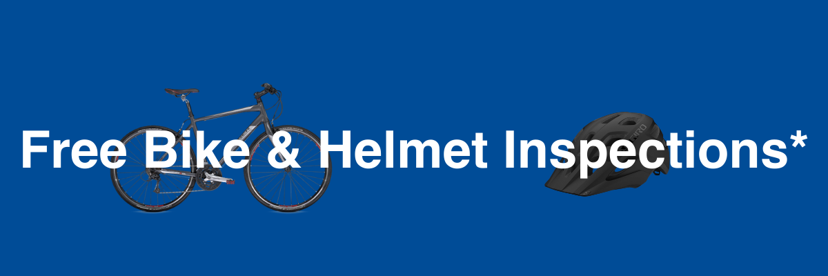 Free Bike & Helmet Inspections 