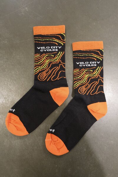 Velo City Defeet Velo Topo Socks