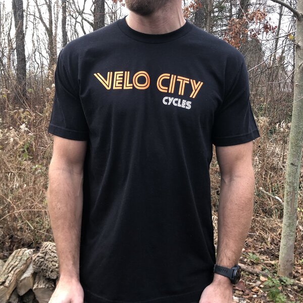 Velo City Velo Black T-shirt