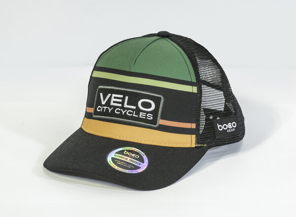 Velo City Velo Stripe Mesh Hat