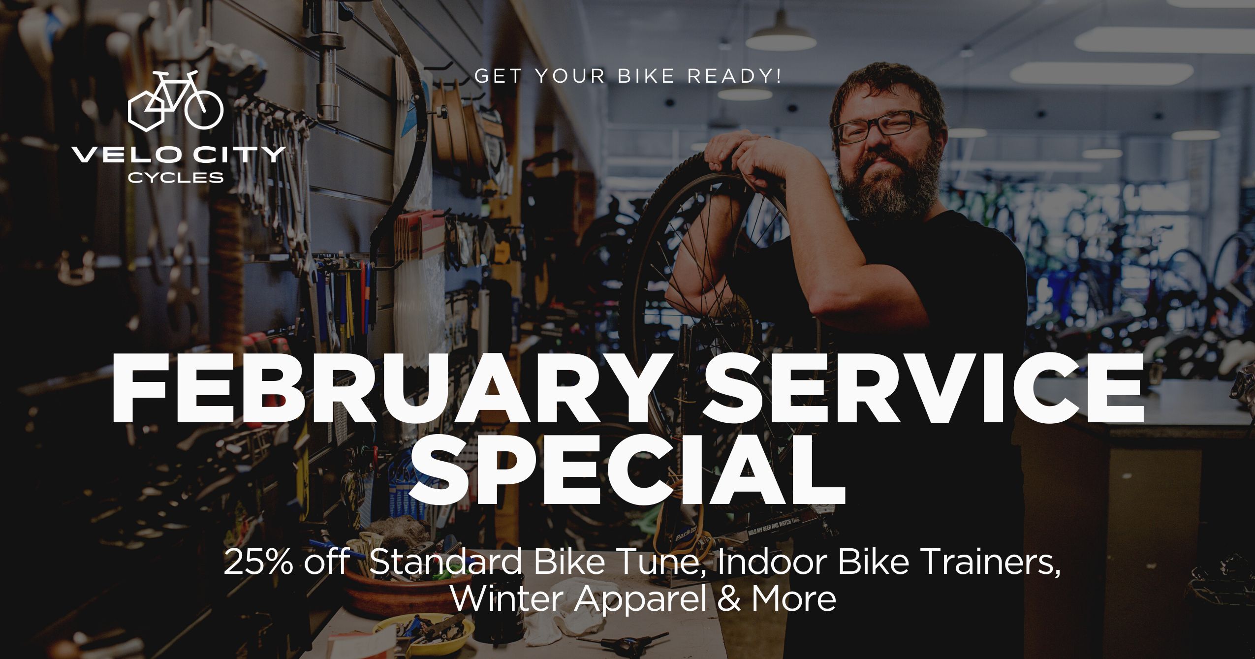 February Service Special, Velo City Cycles