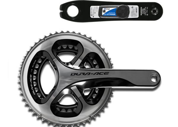 Stages Cycling Stages Power Meter- Shimano Dura-Ace 9000 Complete Crankset