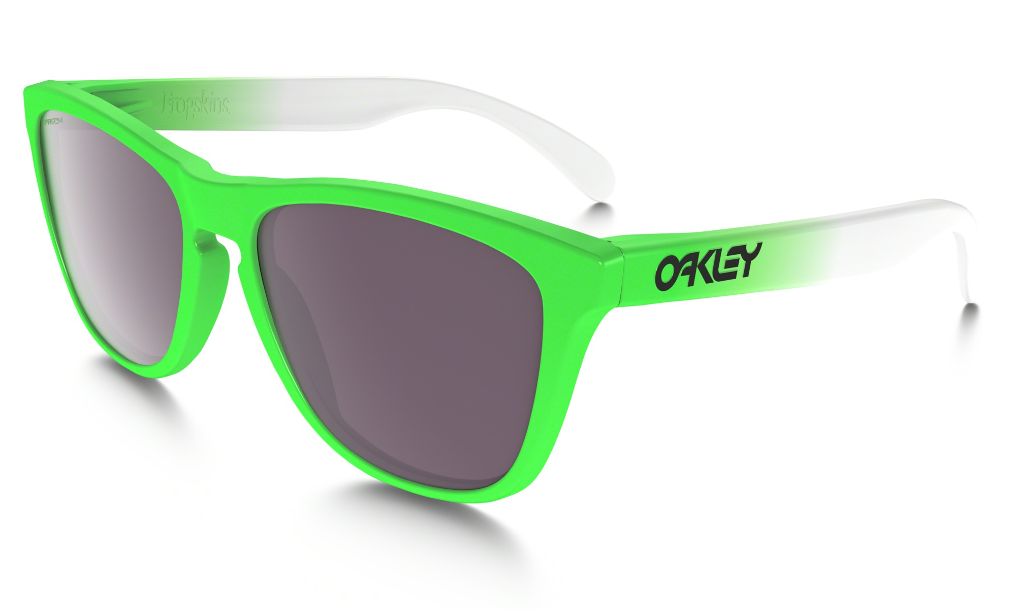 oakley frogskins green lens