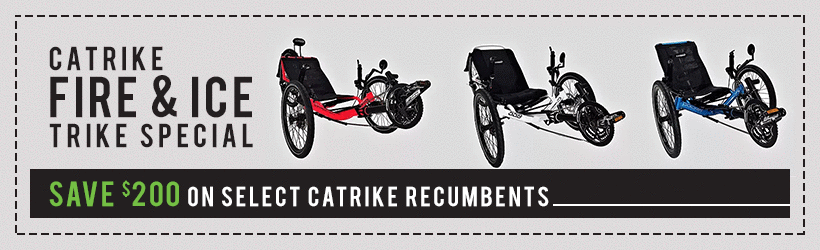 Catrike Fire & Ice Trike Promo – Save $200!