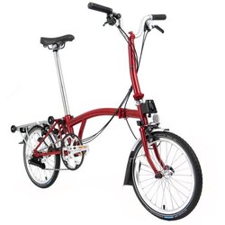 Brompton C Line - M6R House Red (Wide Saddle)