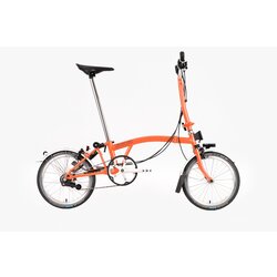 Brompton C Line - H6R Fire Coral (Wide Saddle) 