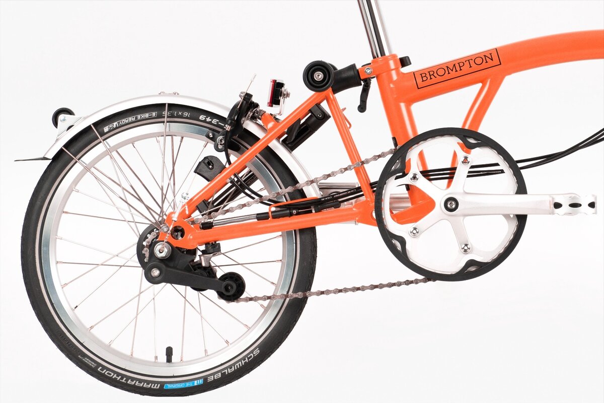 Brompton C Line - M6L Fire Coral - Charlotte Cycles | Charlotte, NC