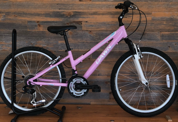 GENESIS USED Dawn 24" 21sp Kids Bike Pink MSRP $350 