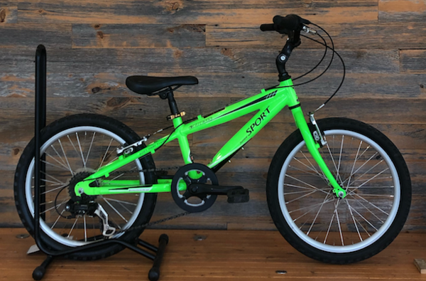 GENESIS USED Jr Sport 20" 6sp Kids Bike Green MSRP $300 