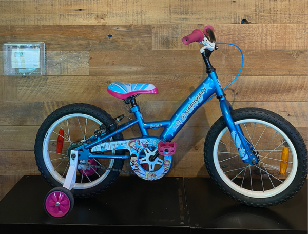 Garneau USED F16 Kids Bike Blue/Pink Cheerleader 
