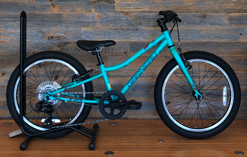 Garneau USED Turquoise Rapido 202 20" 7sp Kids Bike Gears Bike Shop