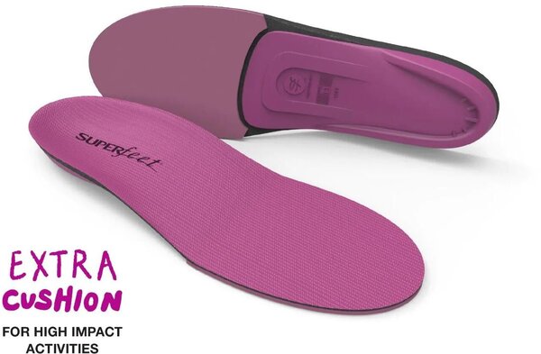 Superfeet Women's All-Purpose High Impact Support Berry Insoles