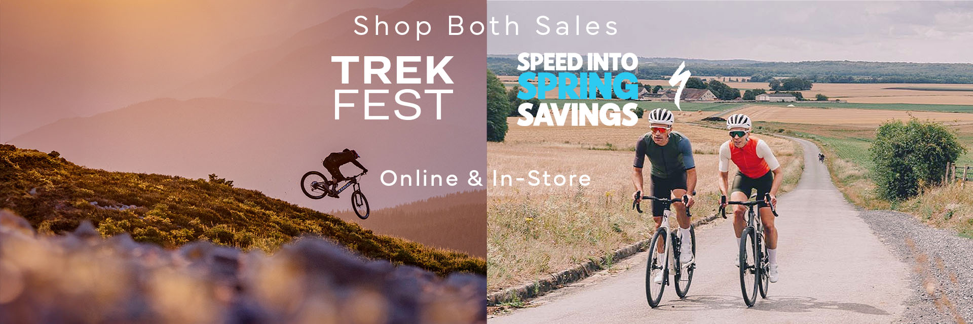 Shop Trek Fest and Speed Into Spring in one place