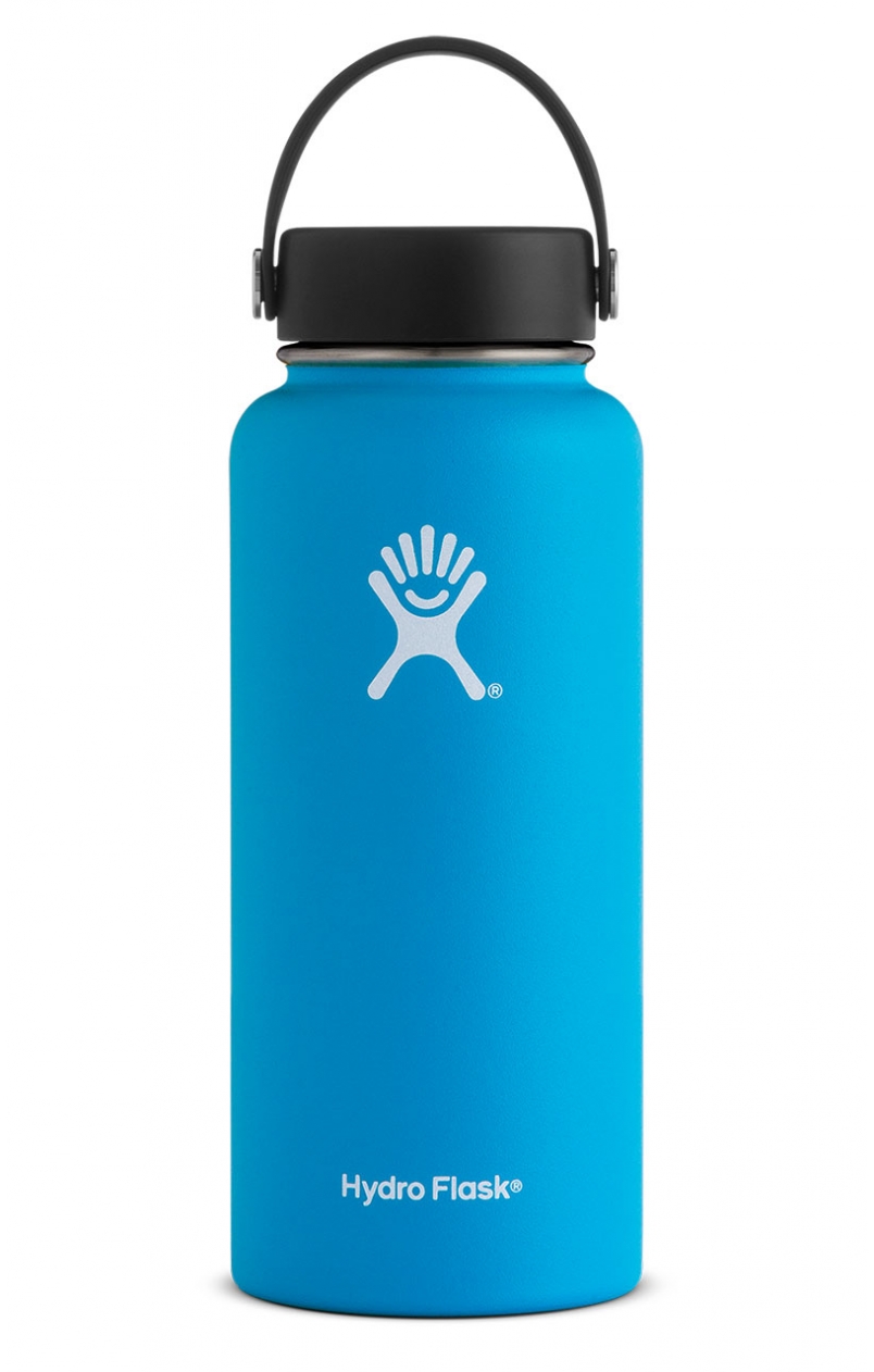 bright blue hydro flask