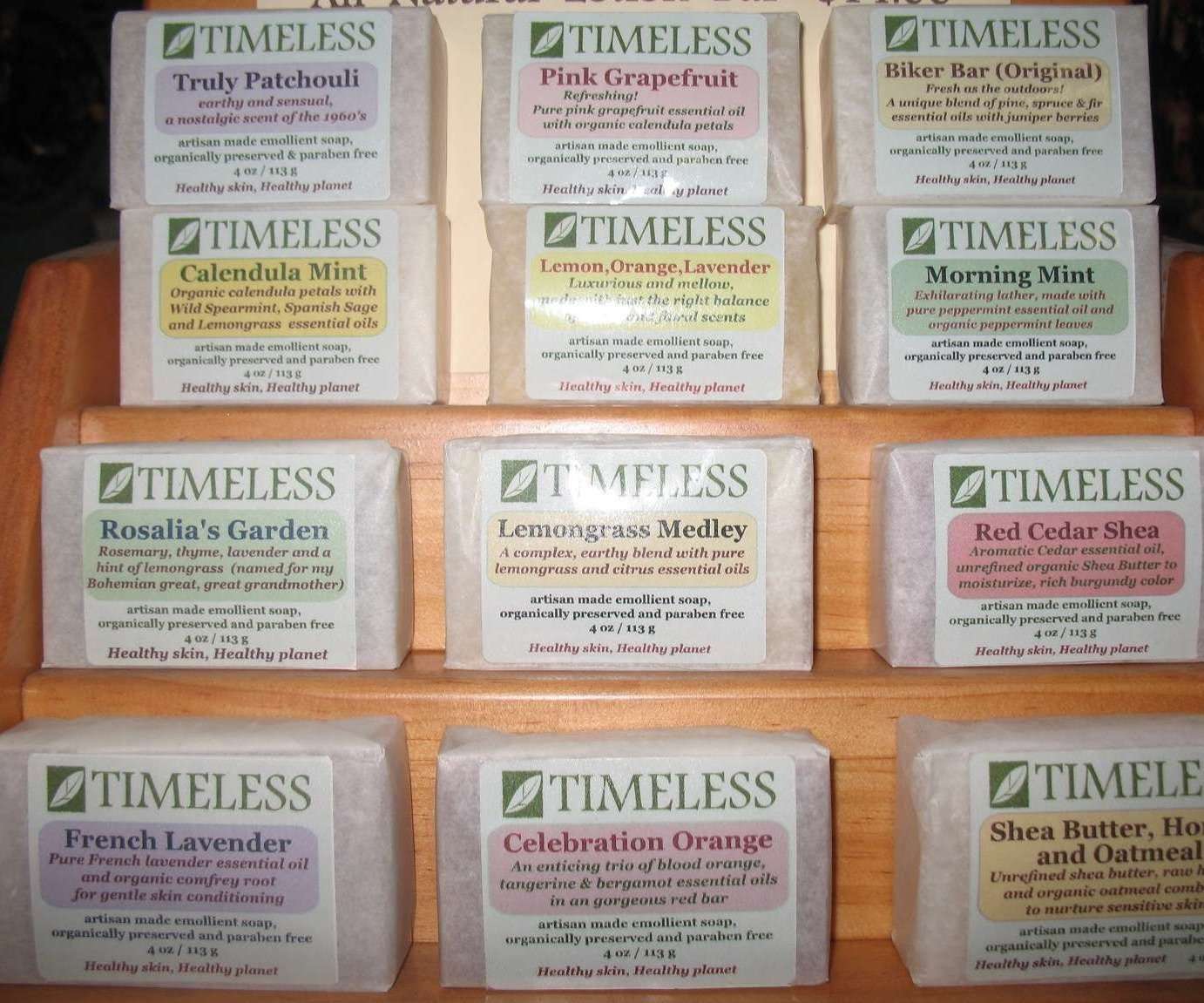 Timeless Aromatics Soaps