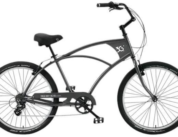 アメリカン チョッパー 3G BIKES show time 3GVENICEMENS7SPDGRAPHITEWBLKRI
