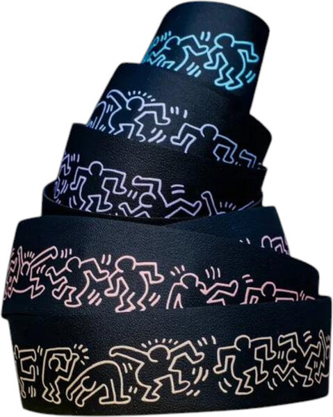 Affinity Cycles Affinity x Keith Haring Bar Tape Black w/ Multi Pastel Fade 
