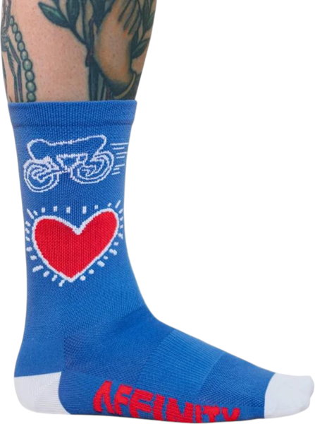 Affinity Cycles Affinity x Keith Haring Biker, Hearts and Baby