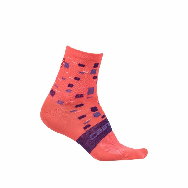 Castelli Climber's W Sock Color: Salmon