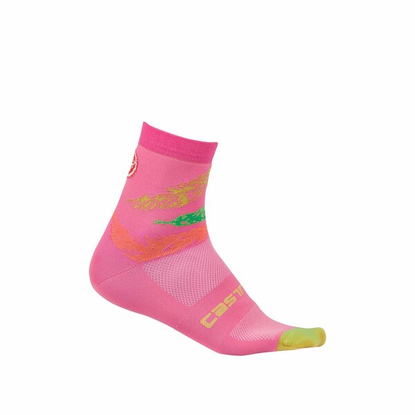 Castelli TR W Sock Color: Piuma Pink
