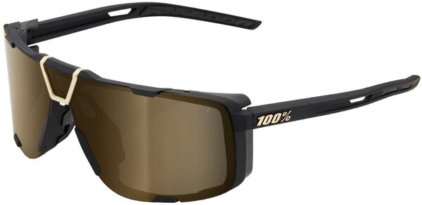 100% Eastcraft Sunglasses Color | Lens: Soft Tact Black | Soft Gold Mirror