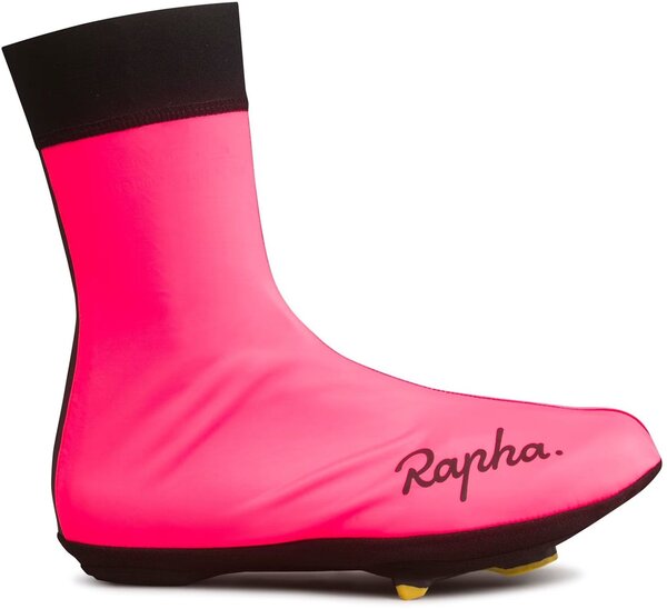 Rapha Wet Weather Overshoes Color: Black/Pink