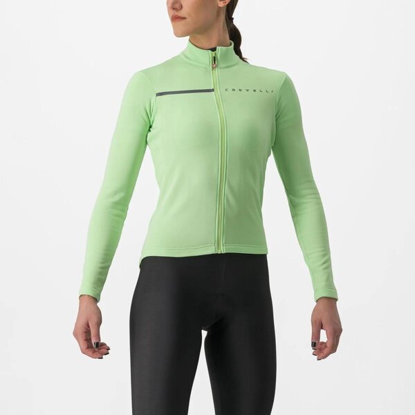 Castelli Sinergia 2 Jersey FZ Color: Paradise Mint/Rover Green