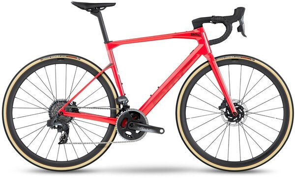 BMC Roadmachine 01 FOUR Force AXS HRD Color: Coral Red/ Black