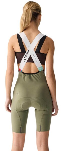 Velocio Women's LUXE Bib Short Color: Deep Lichen