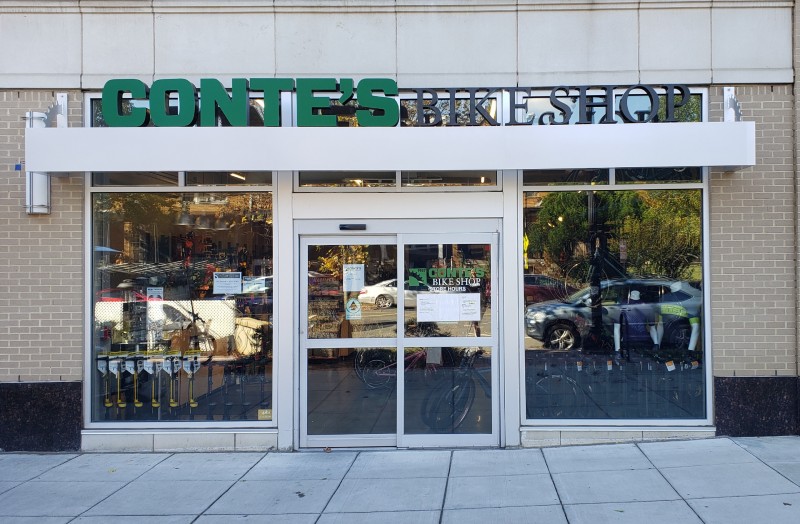 Storefront Contes Bike Shop Cathedral Heights