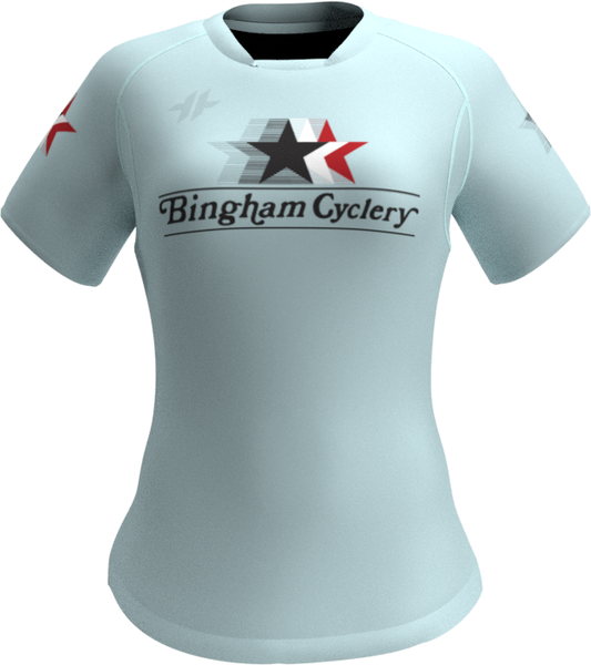 Bingham Cyclery 2023 Bingham Rad Women's Short Sleeve Trail Jersey 