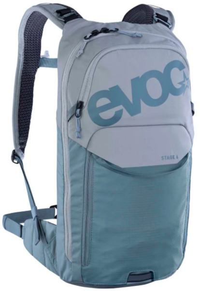 evoc Stage 6 + 2L Bladder, Hydration Bag, Volume: 6L, Bladder: Included (2L), Stone / Steel