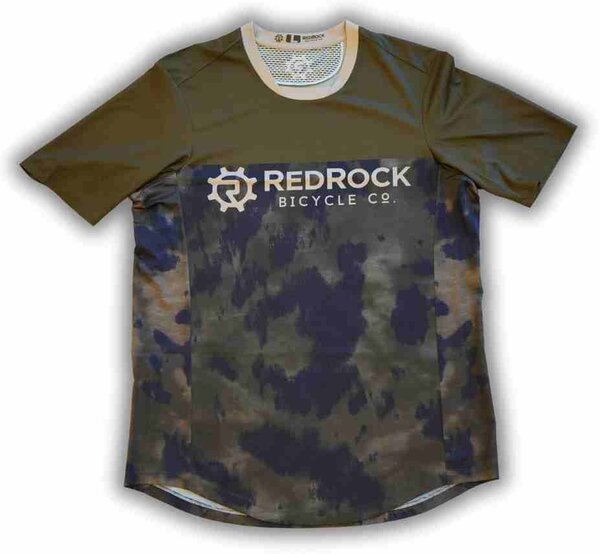 Red Rock Bicycle RRBC SS Trail Jersey '24 A Type Green Men's