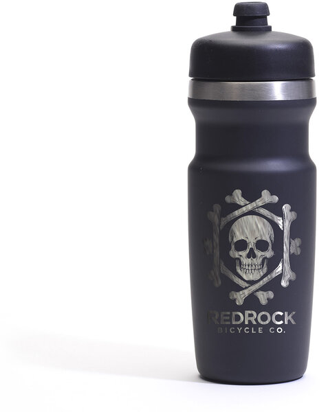Red Rock Bicycle Skull & Bones Bivo Bottle Red Rock Bicycle Skull & Bones Bivo Bottle