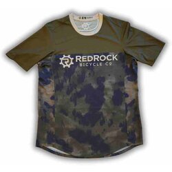 Red Rock Bicycle RRBC SS Trail Jersey '24 A Type Green Men's