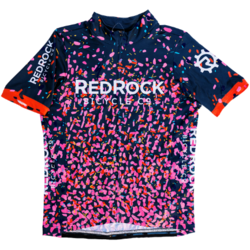 Red Rock Bicycle RRBC Breccia RBX Jersey Blue/Pink