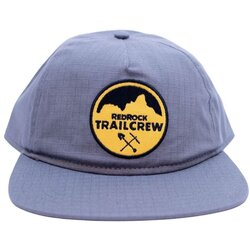 Red Rock Bicycle Trail Crew Dog Flat Hat